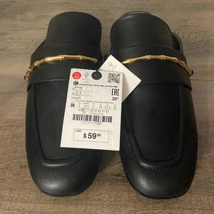 Zara black shoes